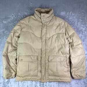 Vintage Snow Bear Down Puffer Jacket Parka Men's Size Large